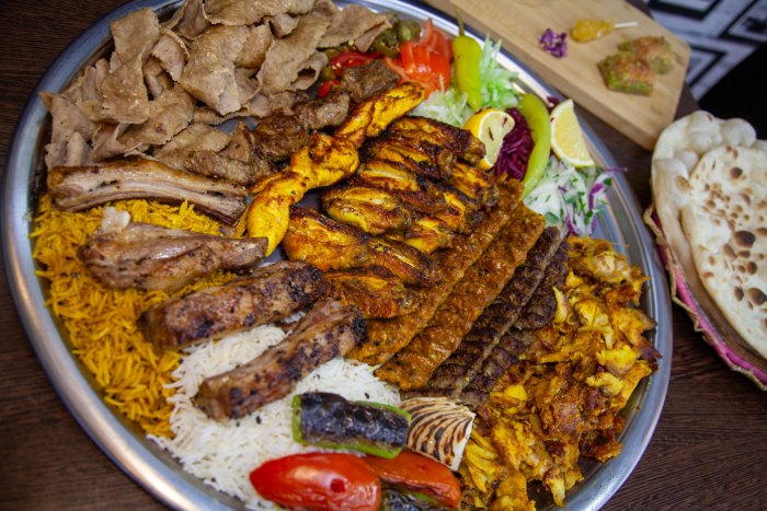 Turkish Grill Birmingham platter